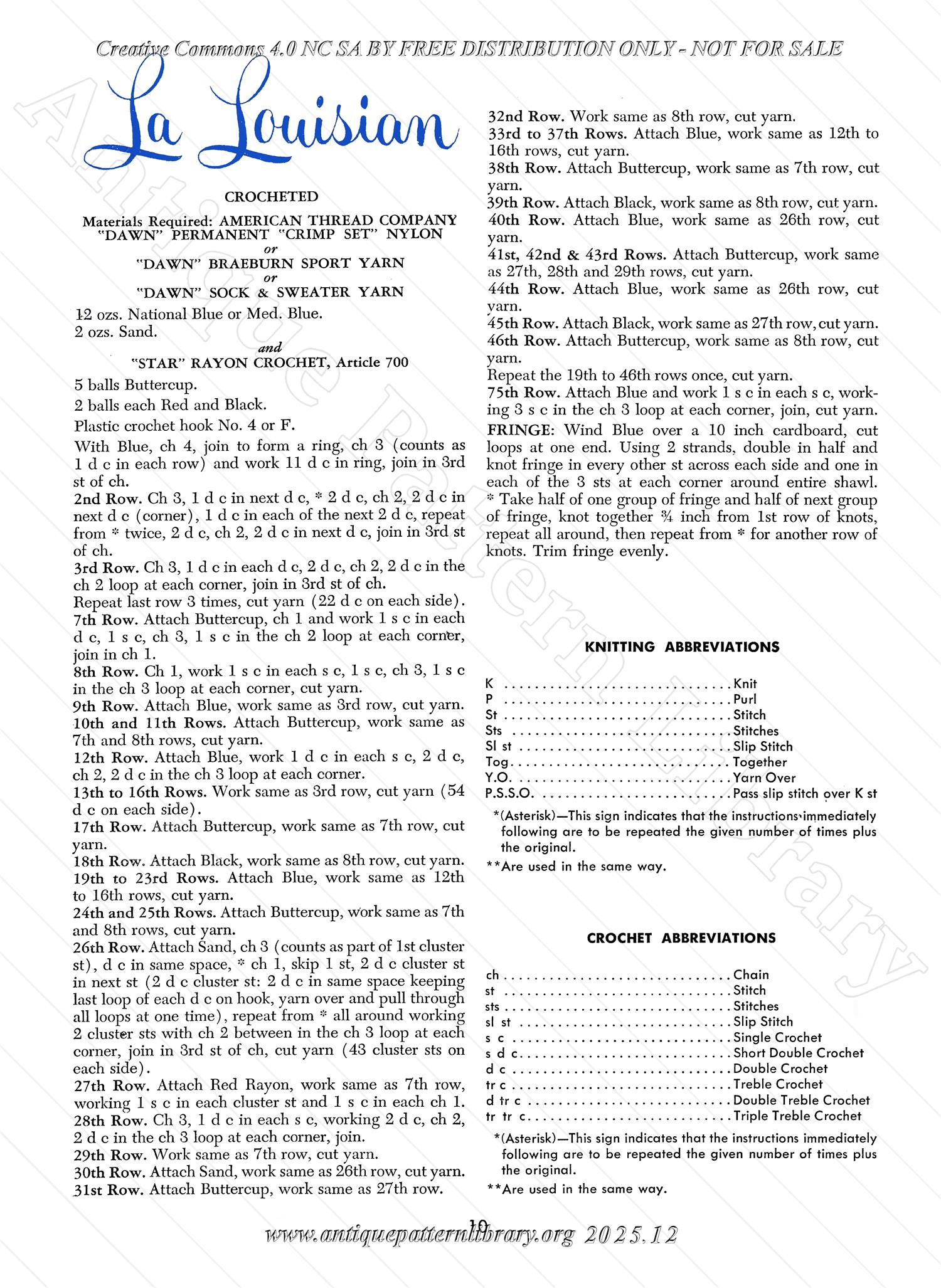 M-CB016 Stoles and Shawls Book No. 86