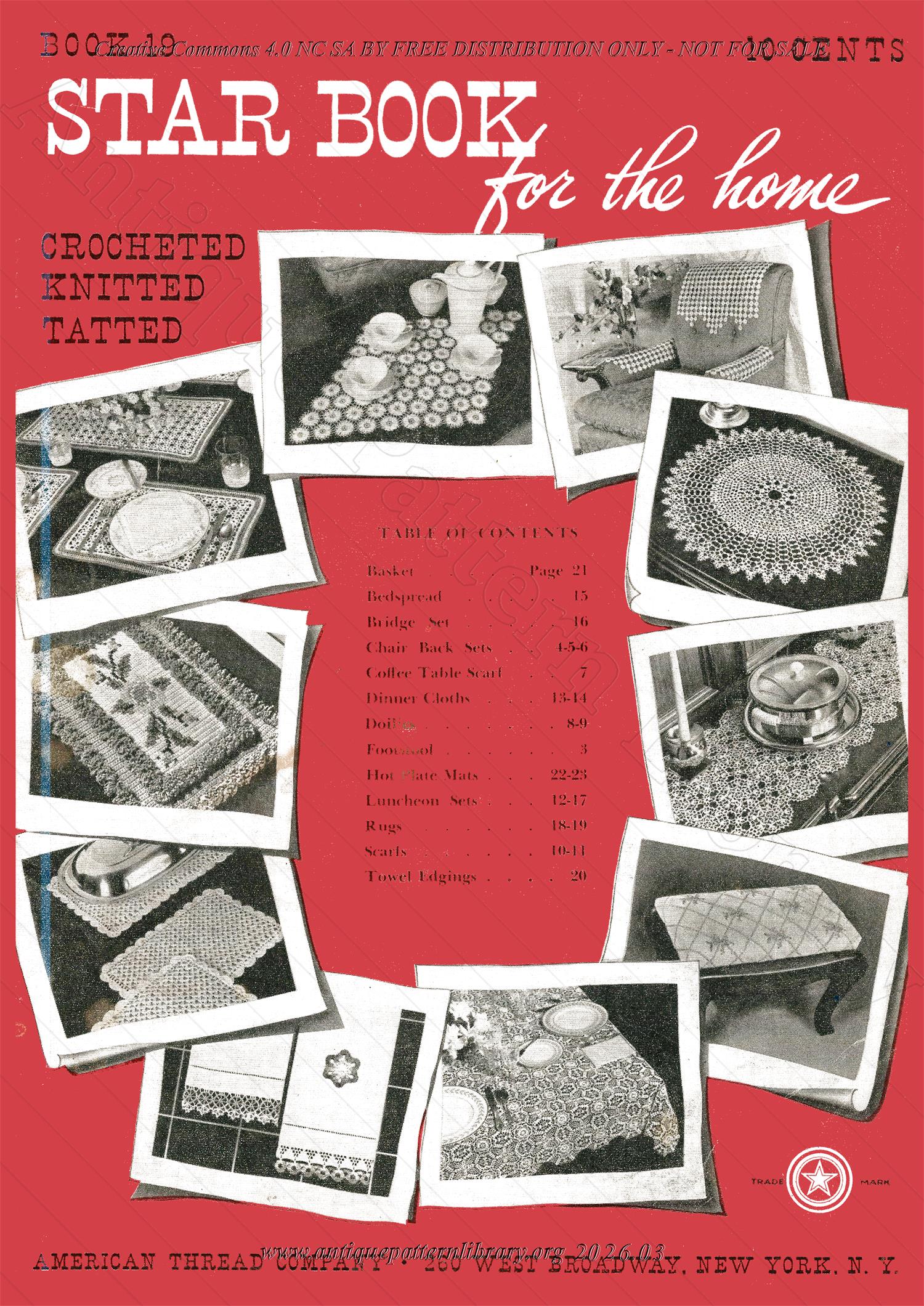 M-CB017 Star Book for the Home