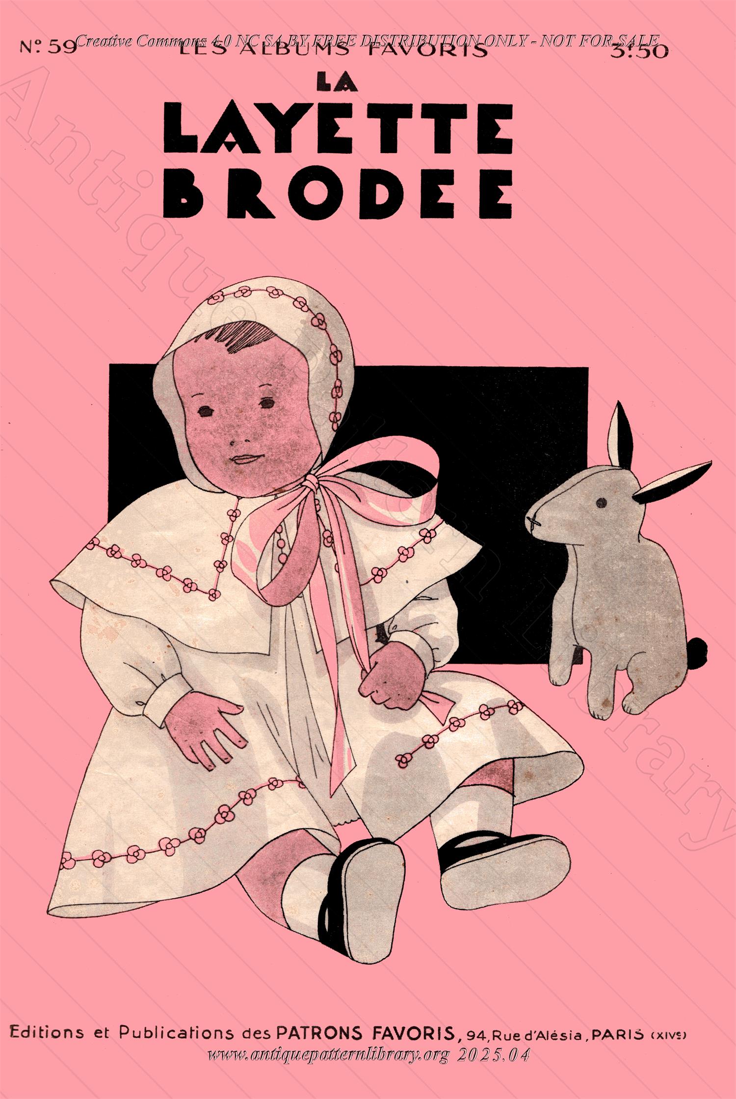 P-NK002 La Layette Brodee
