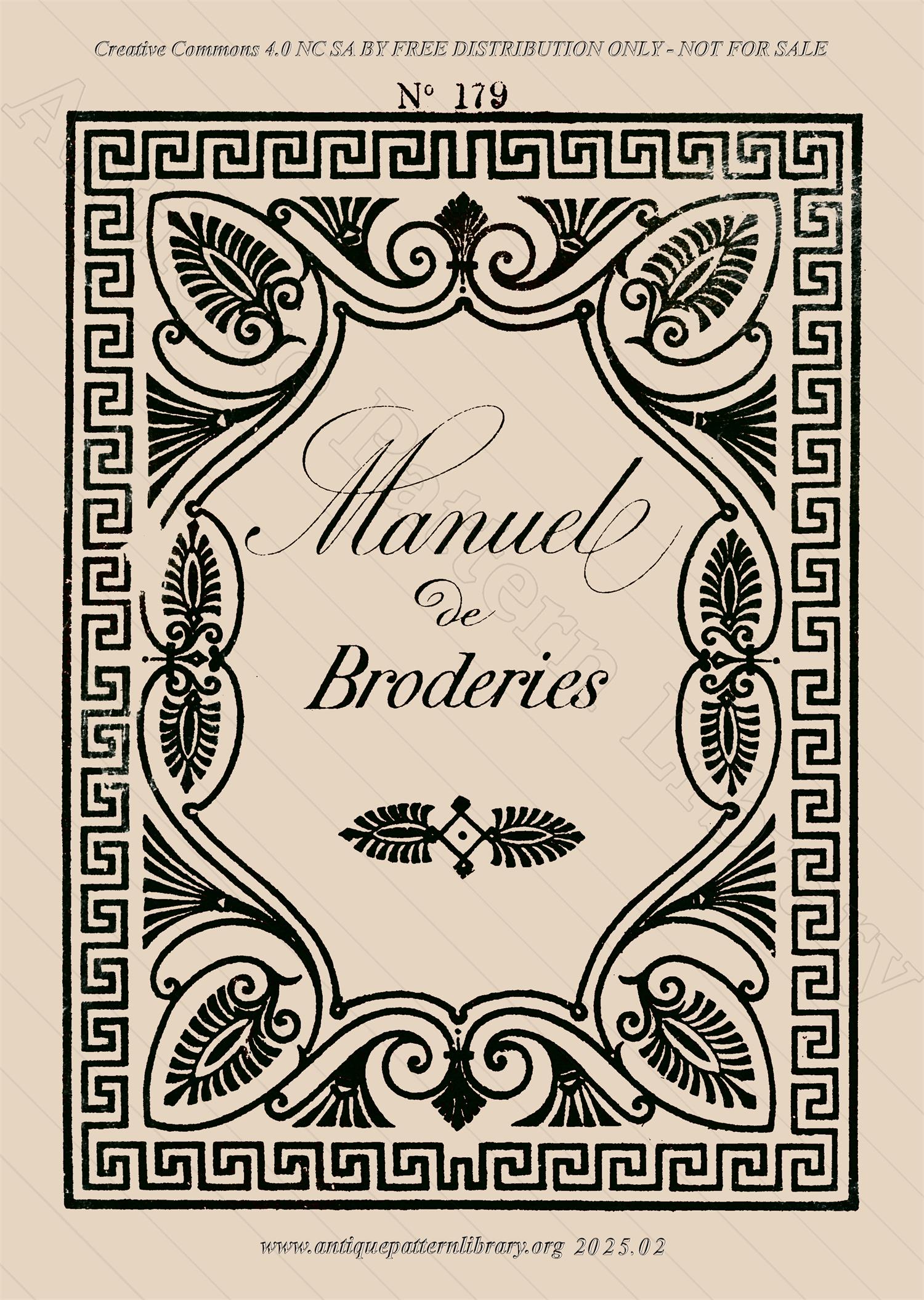 P-YS021 Manuel de Broderies