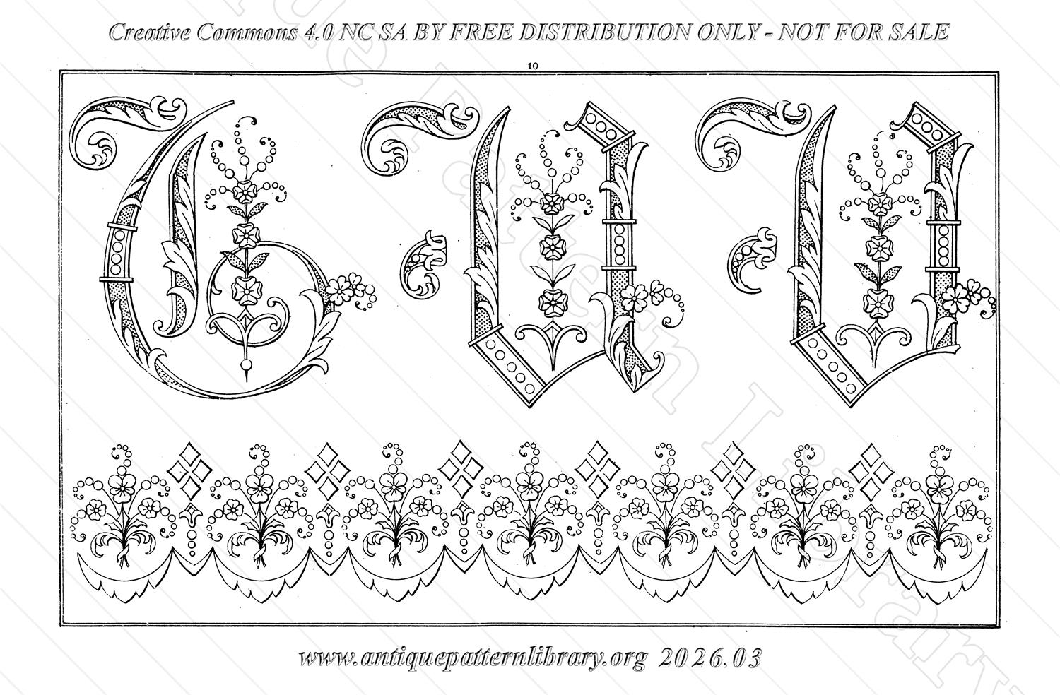 Q-YS001 Dessins de Broderies
