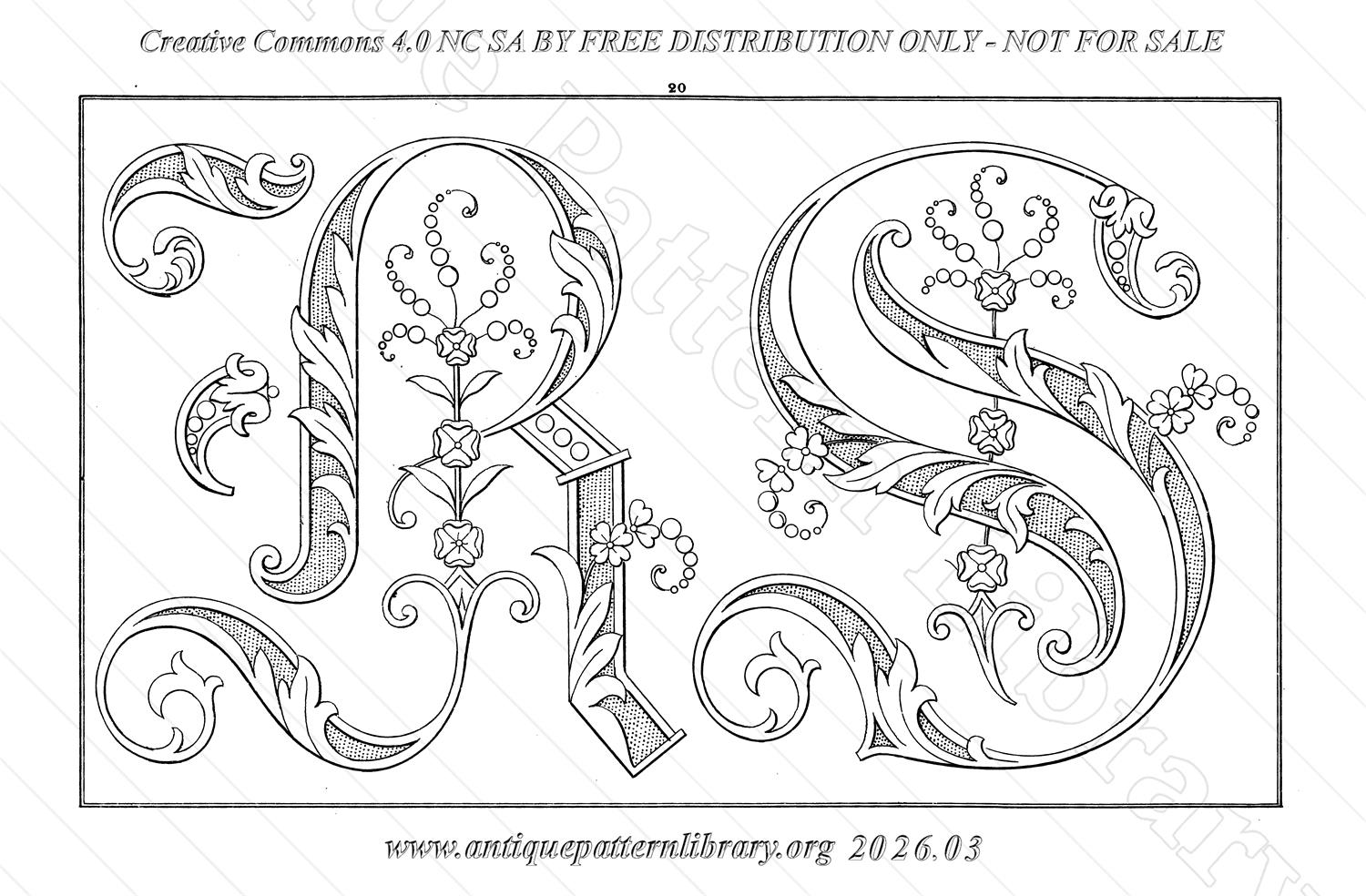 Q-YS001 Dessins de Broderies