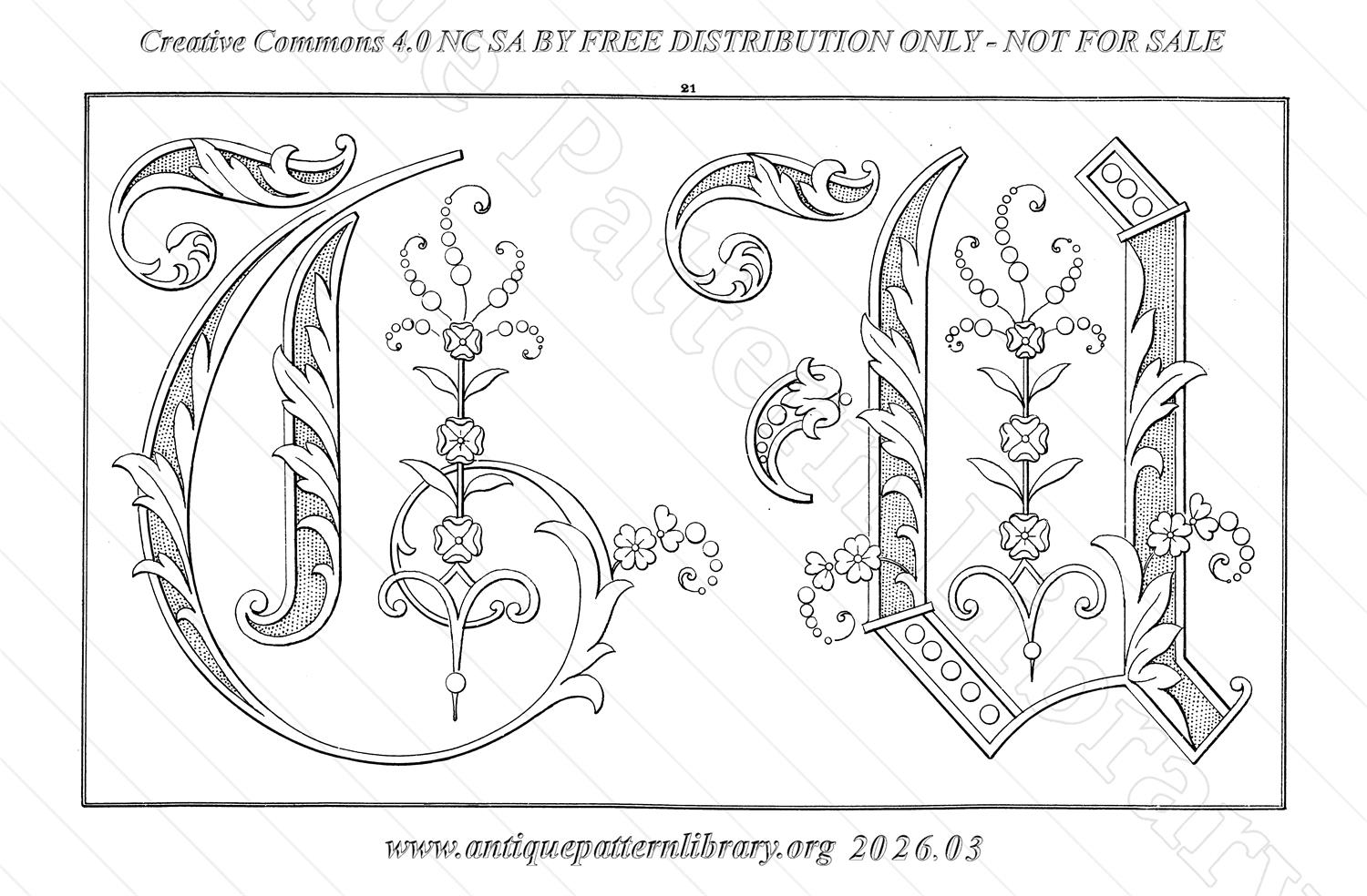 Q-YS001 Dessins de Broderies