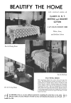 J-PA277 The Spool Cotton Company Leaflet 558  -  Beautify the Home